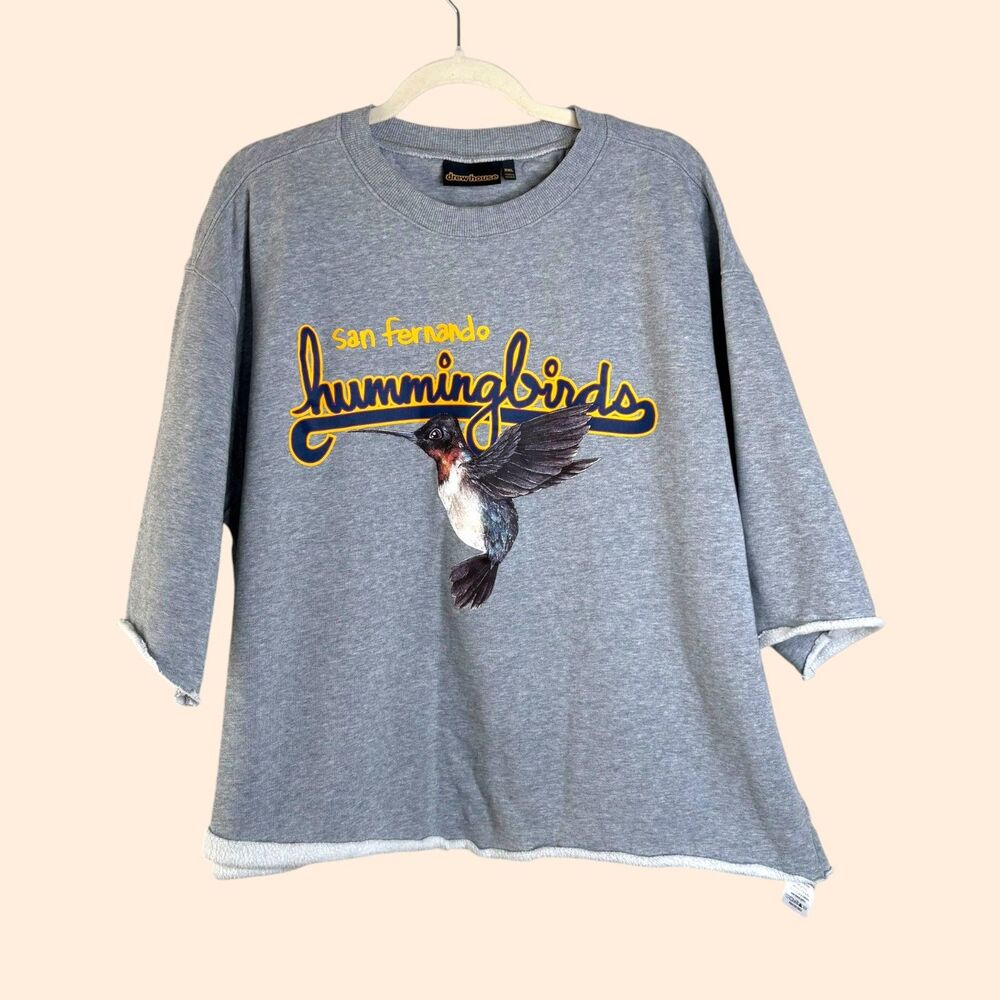 Drew House Hummingbird Cropped Sweatshirt